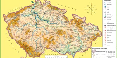 Karte Tschechische Republik